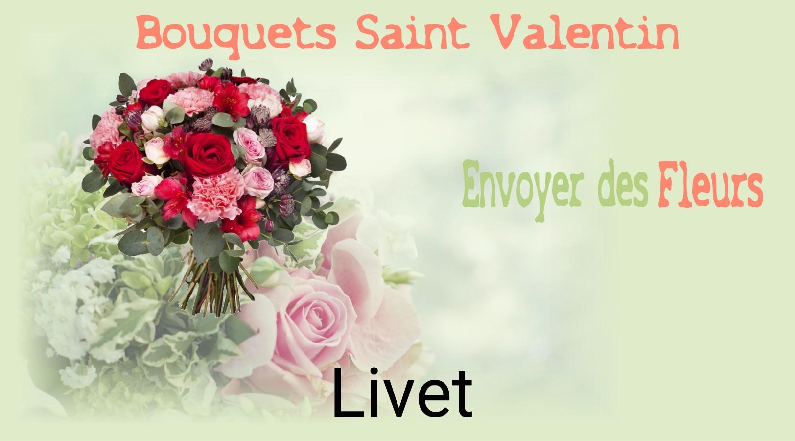 Roses de Saint-Valentin livrées à Livet